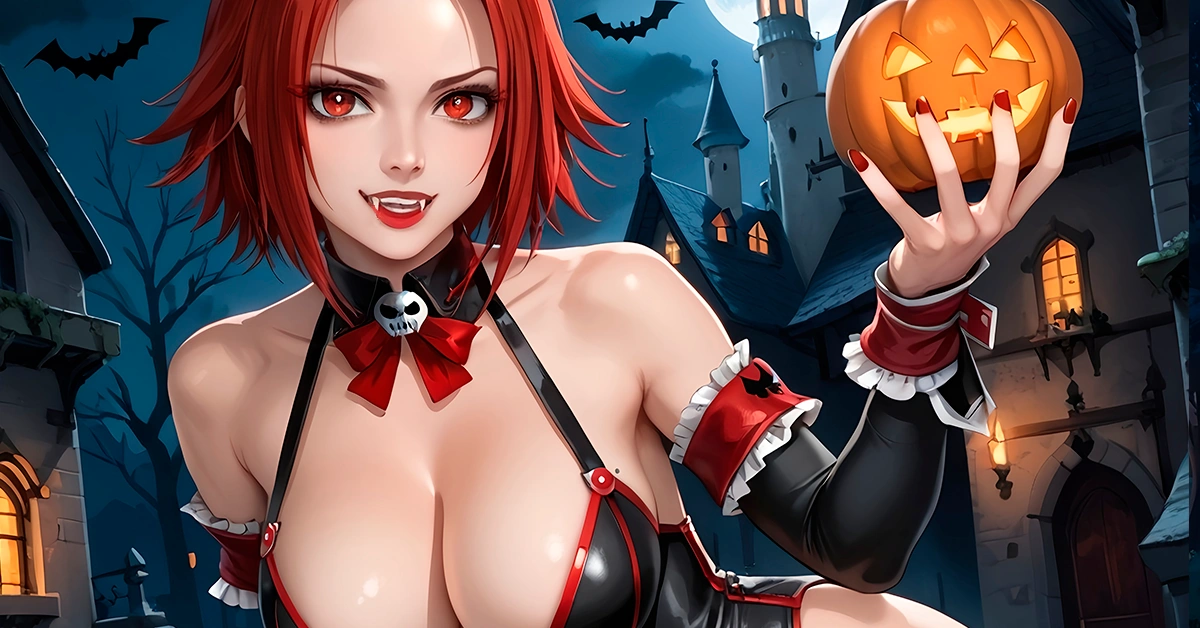 Halloween with the terribly depraved BloodRayne