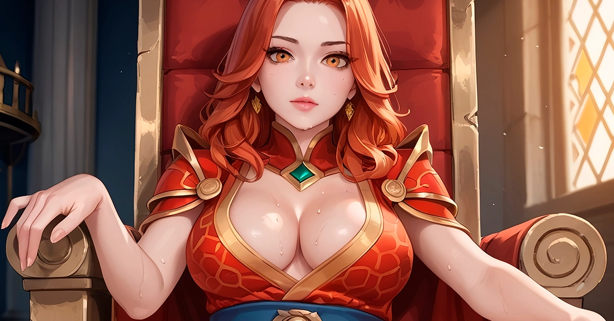 Lina From Dota 2 Hot Fan Art